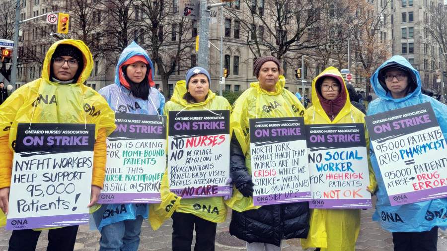 노스욕 패밀리 헬스팀, 7주째 파업 … 9만5천명 진료 중단 - CKNNews 이미지